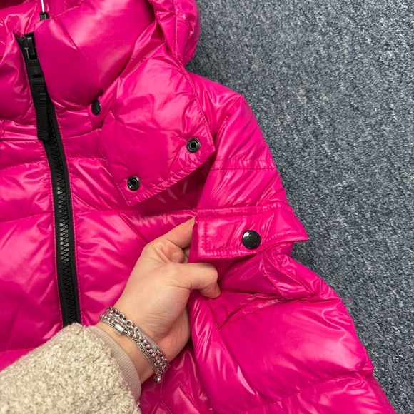 Saks Fifth S13 Little Girl's & Girl's Ella Hooded Puffer Jacket FUCHSIA - Picture 5 of 10